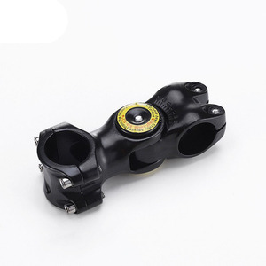 UUISD Potence de vélo réglable en alliage, 31,8 mm 25,4 mm, pour VTT et vélo de route, Noir - Product Image 3