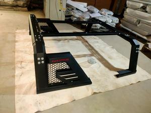 Arceau de sécurité composé d'un seul anneau derrière la cabine du véhicule qui se fixe au rail supérieur du plateau pour Toyota <span class=keywords><strong>Hilux</strong></span> 2016 - Product Image 5