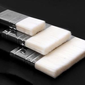 LISI Pinceaux plats pour artistes pour peinture acrylique à l'huile 25mm/50mm/75mm Pinceaux <span class=keywords><strong>de</strong></span> peinture en nylon pour peintres - Product Image 6