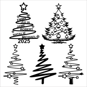 <span class=keywords><strong>D</strong></span>écoration Murale Créative en Fer <span class=keywords><strong>Arbre</strong></span> de Noël, Ornement Métallique Suspendu pour Intérieur, Extérieur, Maison, Bureau, Affichage Festif - Product Image 5