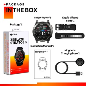 Reloj Inteligente S53Z 3 Premium con GPS, Pantalla AMOLED Ultra HD, GPS Integrado, Llamadas Telefónicas de Alta Fidelidad, Correa de Silicona para Hombre - Product Image 3