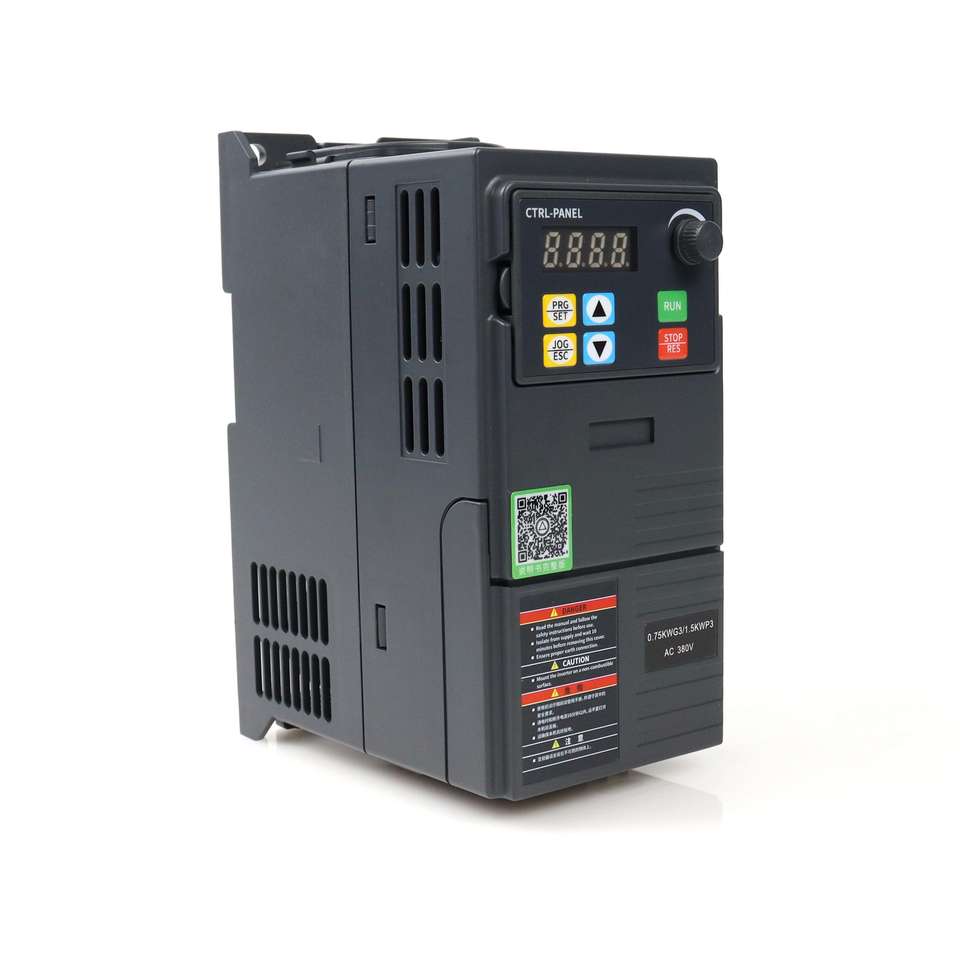 220V VFD Variable Frequency Drive Converter Inverter 0.4KW-4KW AC Drive for Pump Motor Fan 3000W Rated Power Three Phase