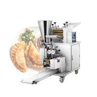 Machine automatique 110V en acier inoxydable pour la fabrication de Gyoza, Empanadas, Raviolis, Rouleaux de printemps et Samosas pour restaurants, avec moteur intégré