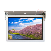 OSK-Monitor LCD plegable de 21,5 pulgadas para coche, monitor de entrada de vídeo AV, 24v12V