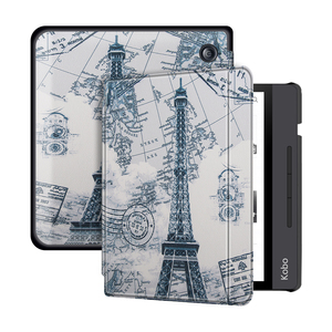 Funda de libro con tapa para <span class=keywords><strong>KOBO</strong></span> Libra, impresión personalizada profesional, 2021, venta al por mayor - Product Image 3