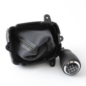 Kulit Mobil Gear Mencakup Kasus Tongkat Bola Tangan Tuas Kerah untuk HONDA ACCORD VIII MK8 (08-14) Bagian 5 6 Speed Gear Shift Tuas Knob - Product Image 2