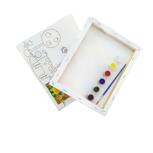 BYB Trung Quốc Kéo Dài Trống Lanh Nâu 50*50 Bảng Vẽ Tranh Khung - Product Image 3