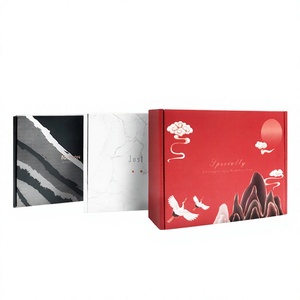 Cajas de Regalo Ecológicas de Alta Calidad, Juego de Cajas de Regalo Plegables de Papel Impreso para Envíos - Product Image 3