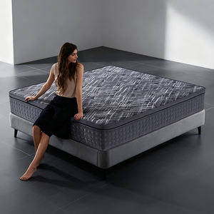 Colchón Ailif de Tamaño Completo, Ecológico, Duradero, Transpirable, con Resorte Ensacado de Algodón, 500g/m, Tejido de Punto Gris, Suave, para Hospital - Product Image 1