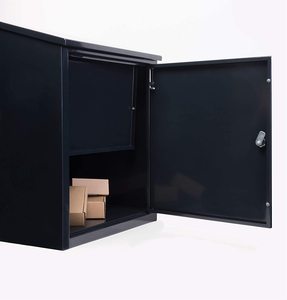 Buzón de Entrega de Paquetes Grande para Exteriores <span class=keywords><strong>con</strong></span> Diseño de <span class=keywords><strong>Caja</strong></span> de Correo <span class=keywords><strong>con</strong></span> Cierre Seguro para Almacenamiento y Protección de Paquetes - Product Image 4