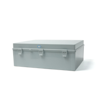 Boîtier électrique en plastique ABS durable 340*240*155mm Boîtier électronique et instrument étanche avec rabat à boucle