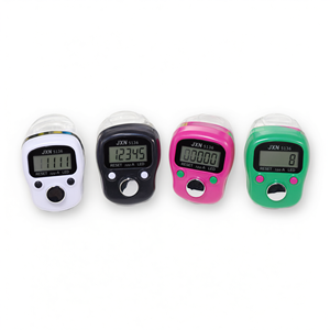 Compteur numérique LED à anneau pour doigt, dispositif de comptage et de chronométrage en plastique - Product Image 2