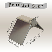 Support de repos pour pigeons en acier inoxydable, plateforme de repos pour pigeons de course, durable, réutilisable, léger, pour usage extérieur, universel