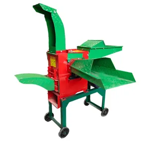 Yuandong Electric Hay Grinder Chaff Cutter Straw Crusher Gasoline Diesel Electric Engine Hay Cutter Machinery