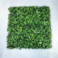 Mur d'herbe de confidentialité en plastique écologique personnalisé panneau murs verts artificiels panneaux de haie de buis 60cm
