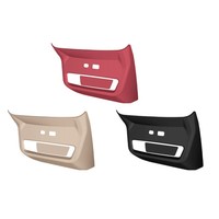 Améliorations Intérieures de Voiture : Cache de Protection en Silicone Anti-Coup de Pied pour Grille d'Aération Arrière pour Geely Monjaro 2026
