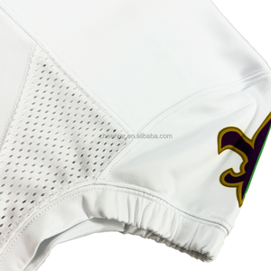 Maillot de football américain personnalisé pour adulte, respirant, grande taille, sublimation, manches courtes, unisexe - Product Image 3