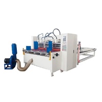 Ligne de production de carton ondulé à alimentation automatique Royal avec refendeuse à lame fine et rebobineuse à extrémité sèche 120m/min 2300mm