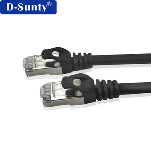 สายแพทช์อีเธอร์เน็ตความเร็วสูงแบบกลม ขนาด 24AWG 26AWG 28AWG Cat5E CAT6 UTP Shield CCA BC ความยาว 1ม./5ม./10ม./30ม./50ม. ราคาโรงงาน รับผลิตตามสั่ง - Product Image 3