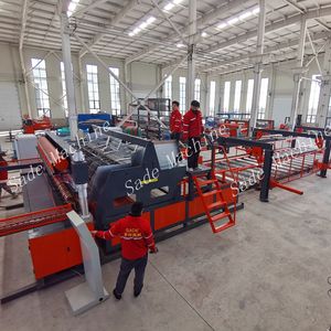 Machine de soudage automatique de treillis métallique <span class=keywords><strong>SADE</strong></span> 5-12mm maille d'armature en béton ligne de production de barres d'armature usine chinoise noyau PLC - Product Image 1