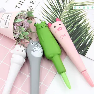 1pcs Kawaii Erasable Pen Cute Pens for School Supplies Stationery Pen  Eraser Black Ink Office Accessories Kids Prize Cute Things