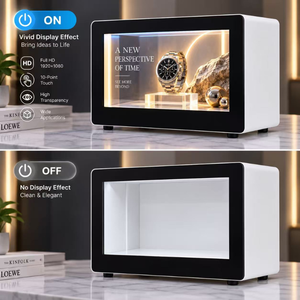 จอแสดงผล OLED โปร่งใสขนาด 11.6 นิ้ว ความละเอียด Full HD รองรับการสัมผัส 10 จุด สำหรับตั้งโต๊ะ ใช้สำหรับโชว์สินค้าในร้านค้าปลีก เพื่อการโฆษณาและโปรโมชั่น - Product Image 4