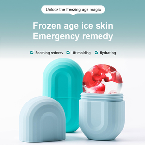Rouleau à glace en silicone pour le visage Moule à glaçons pour soins de la peau Beauté Fine Line Eye Facial Glaçage Moule à rouler Hydratant Réutilisable - Product Image 3