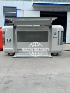 Carrito móvil de comida de cocina personalizado a la venta, remolque de comida callejera para EE. UU. para helados, barbacoa, perros calientes y aperitivos - Product Image 5