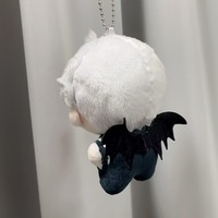 10CM Kawaii peluche poupée dessin animé Figure peluche amour et Deepspace Sylus porte-clés pendentif Anime peluche modèle jouet
