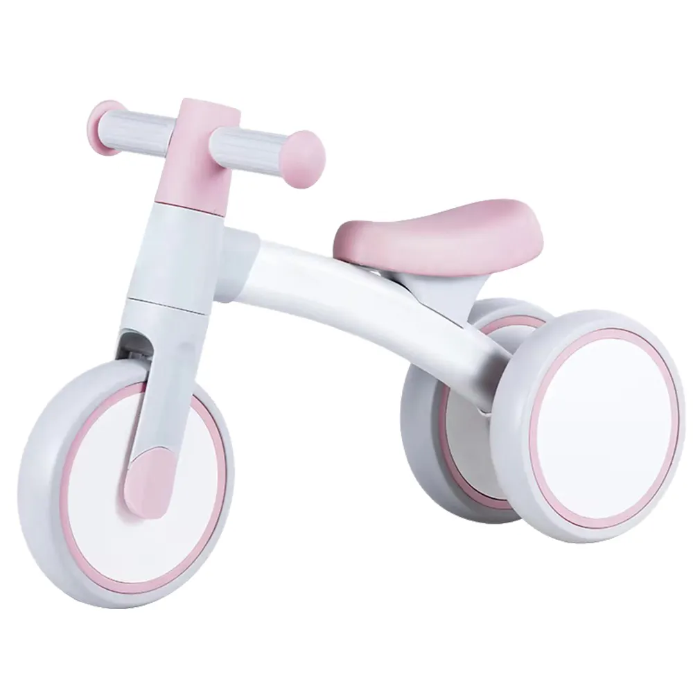 Bojay high quality lightweight learn to ride bicycles no pedal 3 wheel cycle baby children balance bike for kids