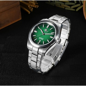 San Martin SN0144 GMT Men Mechanical <b>Watches</b> Luxury Business Self Winding Wrist <b>Watch</b> Sapphire Waterproof - Product Image 3
