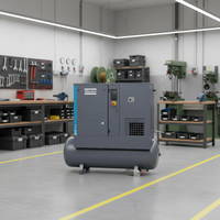 Compresseur à vis à injection d'huile G5 PACNK FM FF TM FF FM 5.5KW, refroidi par air, 26.1-28.4cfm, 8.5-10.5bar, garantie 1 an