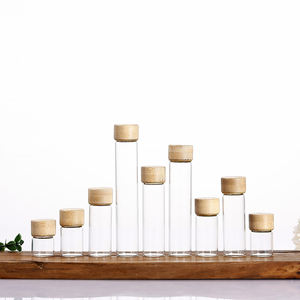 Meilleures ventes de tubes en verre borosilicaté personnalisés avec bouchon à vis en quartz coloré résistant à la chaleur pour bouteilles en verre - Product Image 1