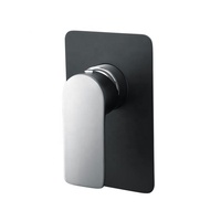 Tapis mitigeur de douche en laiton, mat et blanc, filiforme