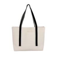 Sac fourre-tout réutilisable en toile personnalisé pour femme, imprimé sur mesure, écologique, avec deux poignées, OEM ODM