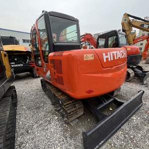 Mini-excavatrice sur chenilles d'occasion HITACHI ZX60 du Japon, excavatrice d'occasion Hitachi ZX60 ZX70 ZX80 en bon état à vendre - Product Image 5