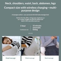 Oreiller de massage en forme d'ours, jouet multifonctionnel à pétrir, poupée en peluche pour dormir, rembourrage en coton PP, cadeau unisexe mignon pour les fêtes