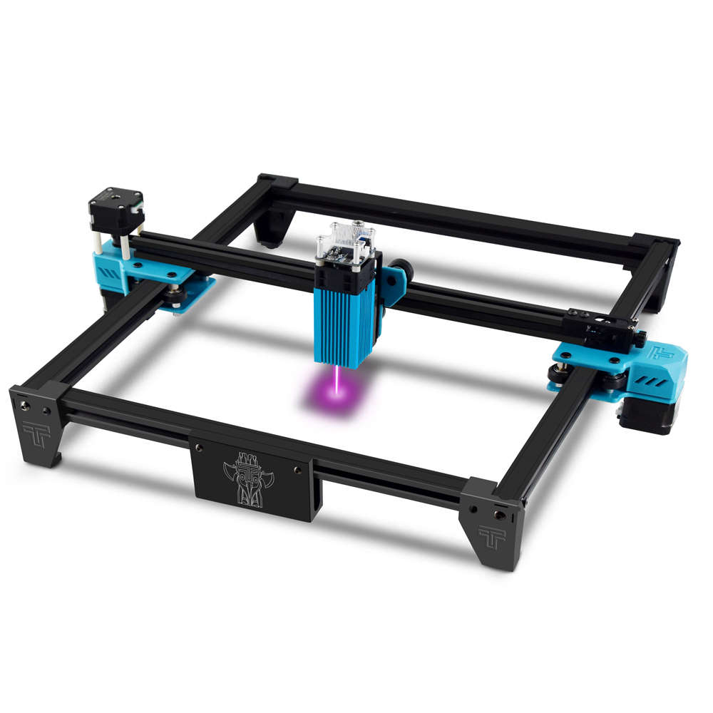 Máy Khắc CNC TT-5.5S Máy Cắt Laser Khung 40W DIY Máy In Laser Điểm Nén Cho Gỗ Kim Loại