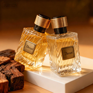 Luxuriöse Maßgefertigte Quadratische Glas-Parfümflasche, Tragbarer 50ml Nachfüllbarer Reise-Parfümzerstäuber - Product Image 6