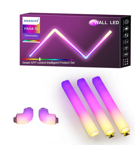 RGBIC Dreamcolor Full-Color Modular Lights 3+2 Combination Smart Control Creative Gaming Ambience Lights Model D25