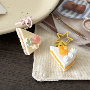Llavero <span class=keywords><strong>de</strong></span> resina con diseño <span class=keywords><strong>de</strong></span> rebanada <span class=keywords><strong>de</strong></span> pastel 3D, <span class=keywords><strong>mini</strong></span> amuleto <span class=keywords><strong>de</strong></span> postre <span class=keywords><strong>para</strong></span> <span class=keywords><strong>mujer</strong></span>, venta al por mayor - Product Image 3