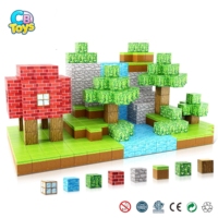 Imanes Magnéticos de Gran Tamaño para Construir, Cubo Magnético de Juguete para Niños, Regalos de Bloques de Construcción Magnéticos, 2024