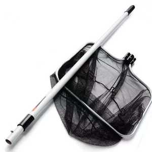 Atacado Quadrado <span class=keywords><strong>Koi</strong></span> Peixe Rede Retrátil Durável Forte Nylon Carpa Landing Rede De Pesca com Metal para Pesca Manual na <span class=keywords><strong>China</strong></span> - Product Image 5