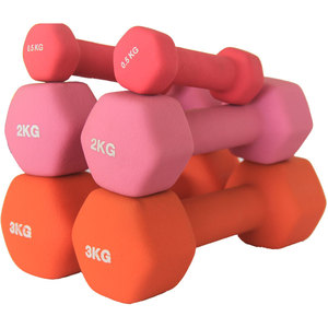 Lightweight Neoprene Dumbbells <strong>Set</strong> <strong>of</strong> Hex Shape Non Slip Hand <strong>Weights</strong> <strong>for</strong> <strong>Women</strong> Beginners Home Gym Yoga Fitness - Product Image 6