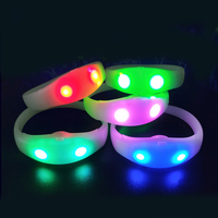 Bracelet LED Stock activé par le son