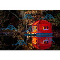 Tente flottante gonflable pour Camping en plein air, tente aquatique gonflable pour hôtel de ville, location Offre Spéciale