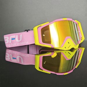 FBFU - Casco Deportivo Profesional para Motocicleta, Resistente al Viento, para <span class=keywords><strong>Hombre</strong></span>, con Gafas de Motocross y Lentes Intercambiables - Product Image 5