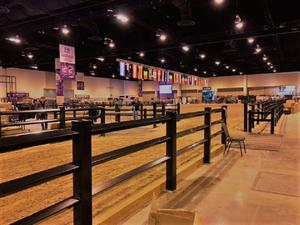 住宅の3Dモデリング用 簡単設置 ブラックビニール PVCプラスチック製 レール牧場・農場・馬用パドックフェンス 変色・退色なし - Product Image 2