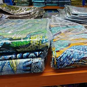 <span class=keywords><strong>Pagne</strong></span> Original 100 % Coton Super Brillant Wax, Grand Super Wax Or, Tissu Africain, Wax Hollandais, Tissu d'Habillement - Product Image 1