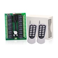 YET112D Télécommande sans fil antichoc en plastique 12 boutons 433,92 MHz Code d'apprentissage Émetteur
